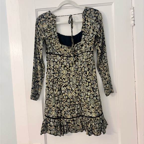 Free People Boheme Mini Dress, Black, 4 - Picture 2 of 5